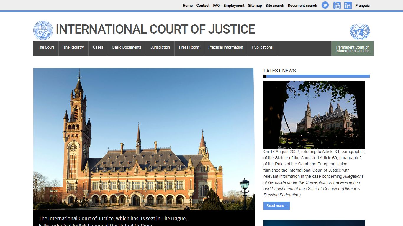 Home | International Court of Justice